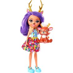 Кукла Enchantimals Danessa Deer Sprint 15 см DVH87/FXM75