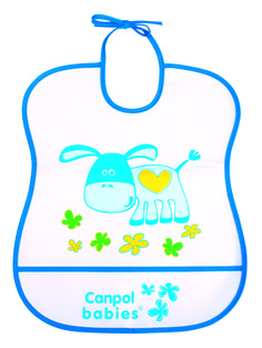 Нагрудник Canpol Синий, с 6 месяцев 2/919
