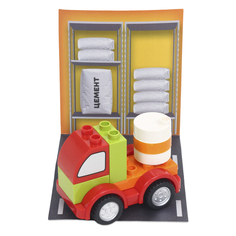 Конструктор Mr Block First Step Бензовоз MBFS-ZY339166-1 Zhorya