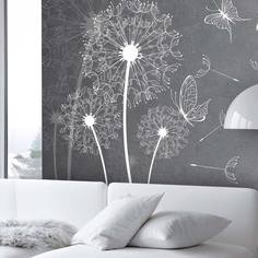 Фотообои VEROL Одуванчики бумажные бесшовные 3,1 м2 200х155 см отделка стен декор