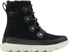 Ботинки женские Sorel Explorer Ii Joan Faux Fur Wp черные 7.5 US