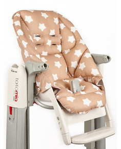 Двусторонний чехол на стульчик Peg Perego Tatamia Звезды,хлопок-плащевка No Brand