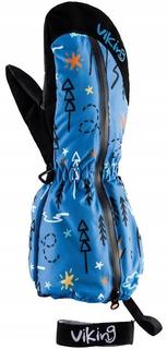 Варежки Viking 2021-22 Snoppy Kids Blue р. 5