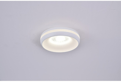 Точечный светильник встраиваемый светодиодный белый Omnilux Genova OML-102809-06