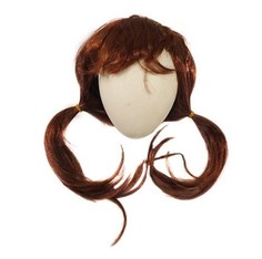 Волосы для кукол (хвостики), цвет: рыжий, 12 см ARTS&CRAFTS 7708434