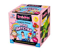 Настольная игра BrainBox Сундучок Знаний Мир Детства NEW/Новинка 37442