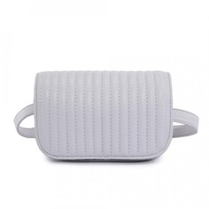 Поясная сумка женская OrsOro PS-959 серая