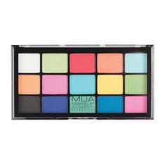 Палетка теней MUA Makeup Academy для век Eyeshadow Palette Colour Burst