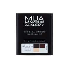Набор для оформления бровей MUA Makeup Academy Brow Kit Dark