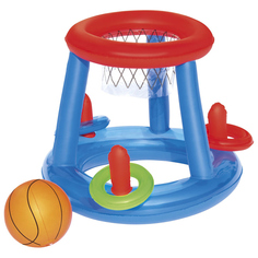 Набор для игр на воде Bestway Баскетбол: корзина, мяч, 3 кольца, от 3 лет