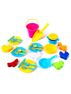 Набор игрушечной посуды ВЕРЕС-ПРО развивающие игрушки для песочницы,N00985-VP/1/2/4