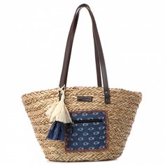 Пляжная сумка женская Les Tropeziennes GUE 04 бежевая