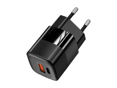 Зарядное устройство TFN Nano A+C PD 33W Black TFN-WCRPD22