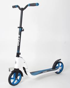 Самокат складной двухколесный белый, Zhorya C6W