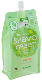 Жидкое мыло Saraya Shavo Green 900 мл