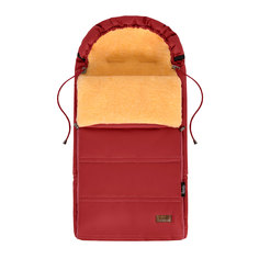 Конверт зимний меховой Nuovita Alpino Lux Pesco (Rosso/Красный)