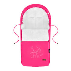 Конверт зимний меховой Nuovita Islanda Bianco (Rosa/Розовый)