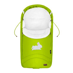 Конверт зимний меховой Nuovita Tundra Bianco (Verde chiaro/Салатовый)