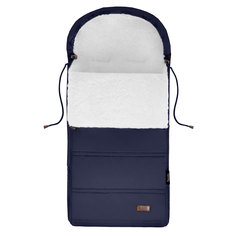 Конверт зимний меховой Nuovita Alpino Bianco (Blu scuro/Темно-синий)