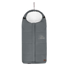 Конверт зимний меховой Nuovita Siberia Lux Bianco (Grigio/Серый)