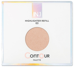 Сменный блок хайлайтера N.1 Contour Palette Highlighter Refill 03 N1