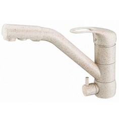Смеситель для кухни под фильтр ZorG Sanitary ZR 400 KF-12 КВАРЦ