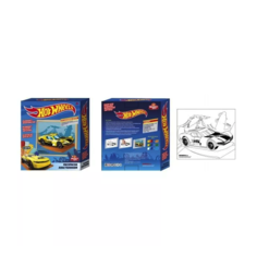 Раскраска пластилином Hot Wheels Multi Art