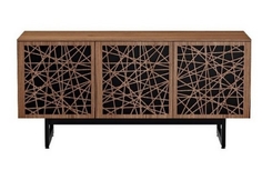Тумба для ТВ BDI Elements Ricochet Doors Walnut 8777