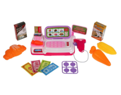 Касса игрушечная Играем вместе свет, звук, 32х13,5х13 см ZY813261-R