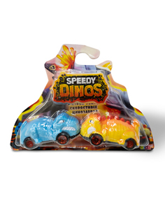 Игровой набор Speedy Dinos 2 фрикционные машинки K02SPD002