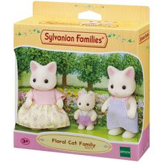 Игровой набор Sylvanian Families Семья Цветочных котов 5373