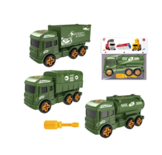 Конструктор Наша Игрушка Военная техника, размер модели 12,5x5x7 см 88904