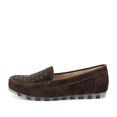 Мокасины женские quattrocomforto 40-12WA-032FT коричневые 38 RU