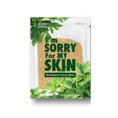 Маска успокаивающая для лица Im Sorry For My Skin Real Mugwort Calming Mask 23 мл Ultru