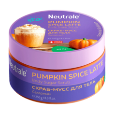 Neutrale Скраб-мусс для тела Pumpkin Spice Latte сахарный, 250