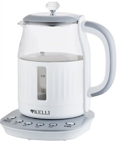 Чайник электрический Kelli KL-1373 White/Grey