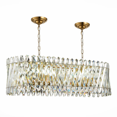 Подвесная люстра латунь ST Luce Fabio SL1170.303.12