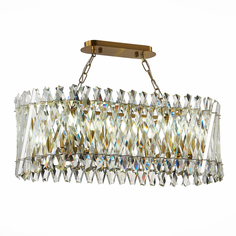 Подвесная люстра латунь ST Luce Fabio SL1170.303.10