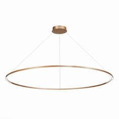 Подвесной светильник светодиодный с кольцом золото ST Luce St605 Down ST605.243.72