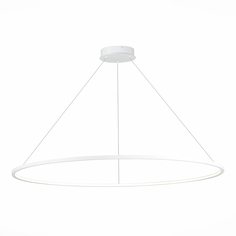 Подвесной светильник светодиодный с кольцом белый ST Luce St603 in ST603.543.57