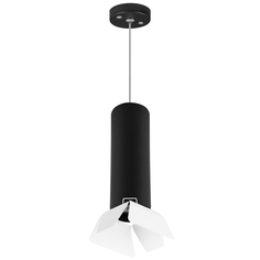 Подвесной светильник черно-белый Lightstar Rullo RP497436