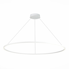 Подвесной светильник светодиодный с кольцом белый ST Luce St605 Down ST605.543.72