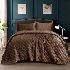 Sofi De MarkO Пок-АЖ-К-240х260 Адажио (кофе) Покрывало 240х260