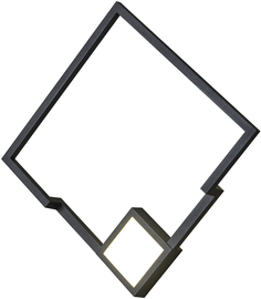 Настенный светильник светодиодный черный Mantra Boutique 7680