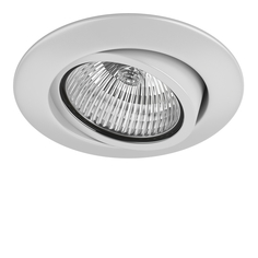 Точечный светильник встраиваемый белый GU5.3 Lightstar TESO 011080