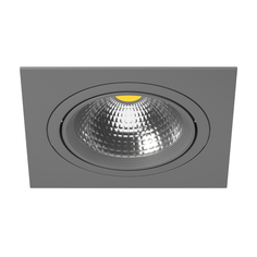 Точечный светильник встроенный серый Lightstar Intero 111 i81909