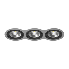 Точечный светильник встроенный серый Lightstar Intero 111 i939070707