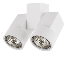 Спот карданный белый GU10 Lightstar ILLUMO 051036