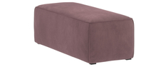 Банкетка Портленд Evita Nougat розово-серый (Велюр) D1 Furniture