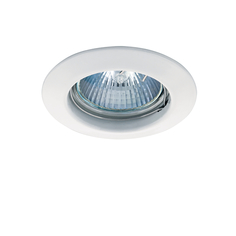 Точечный светильник встраиваемый белый GU5.3 Lightstar LEGA 011010